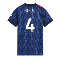 Arsenal Ben White #4 Vonkajší Ženy futbalový dres 2025-26 Krátky Rukáv